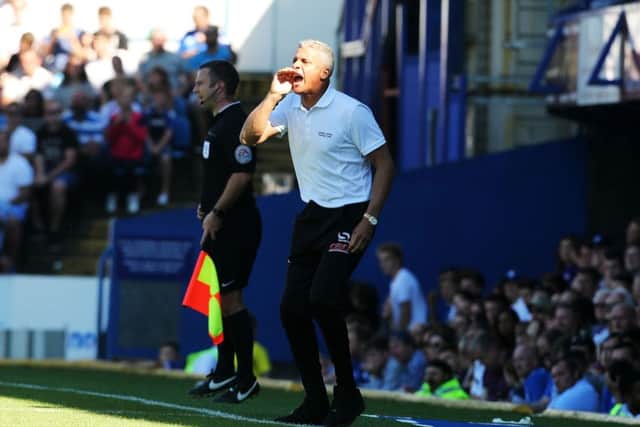 Keith Curle. Picture: Joe Pepler