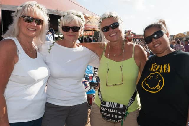 From left, Lesley Dziedzix, Shelley Baxter, Tracy and Katie Venables Picture: Keith Woodland