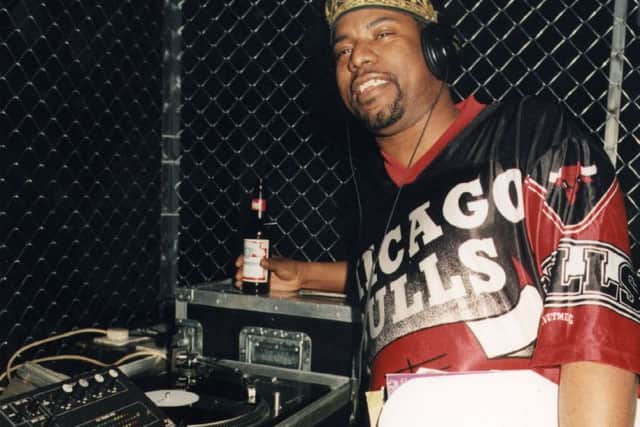 Marshall Jefferson on the decks in 2011