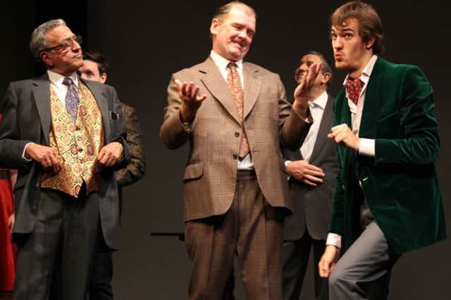One Man, Two Guvnors dress rehearsal by HIAD at Station Theatre, Hayling Island. Picture by Brian Stubbings