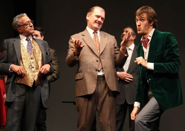 One Man, Two Guvnors dress rehearsal by HIAD at Station Theatre, Hayling Island. Picture by Brian Stubbings