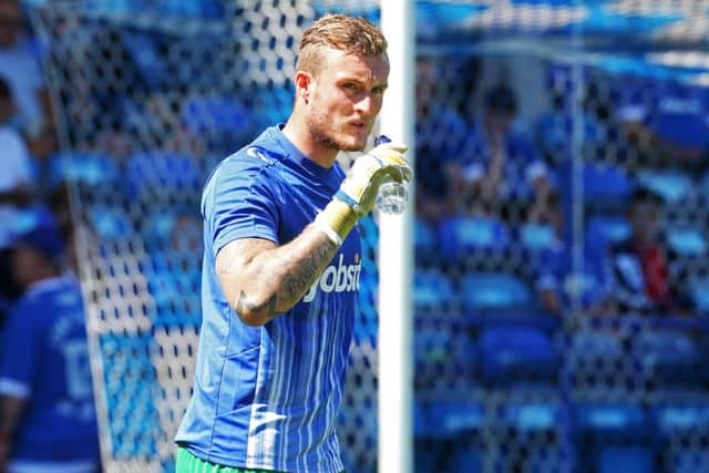 Goalkeeper Liam O'Brien has returned to Pompey Picture: Joe Pepler