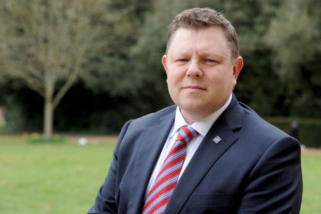 John Apter, chairman of Hampshire Police Federation