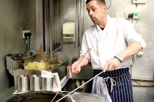 Jason Parker, who has been working in Inidan restaurants for two years