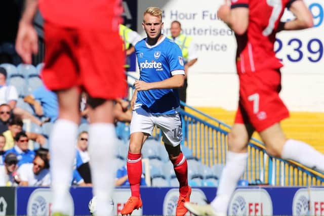 Pompey defender Jack Whatmough Picture: Joe Pepler