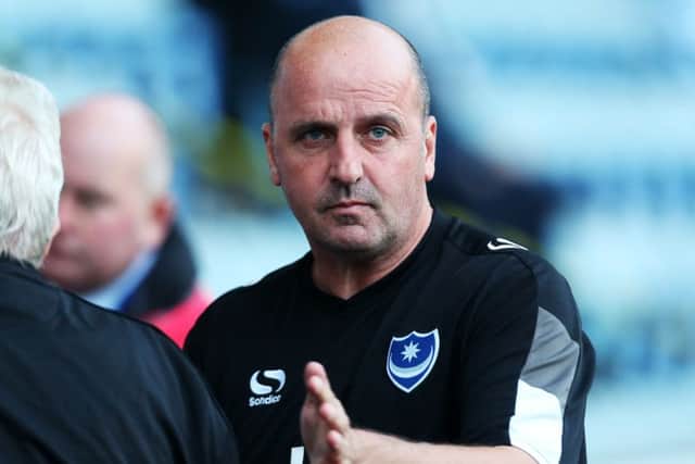 Pompey boss Paul Cook Picture: Joe Pepler