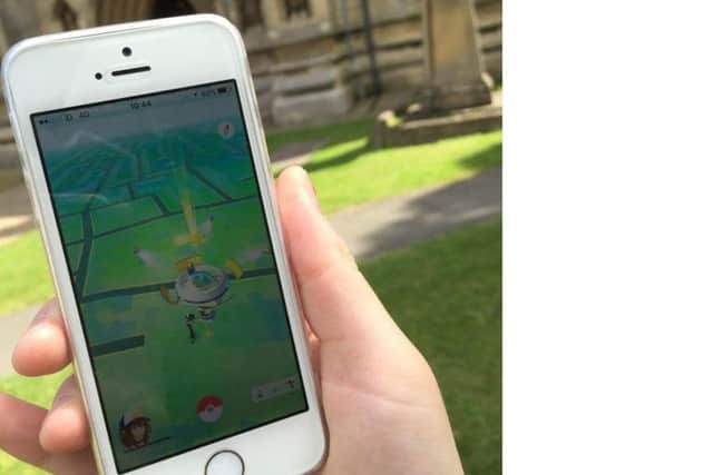 Pokemon are often spotted at churches
