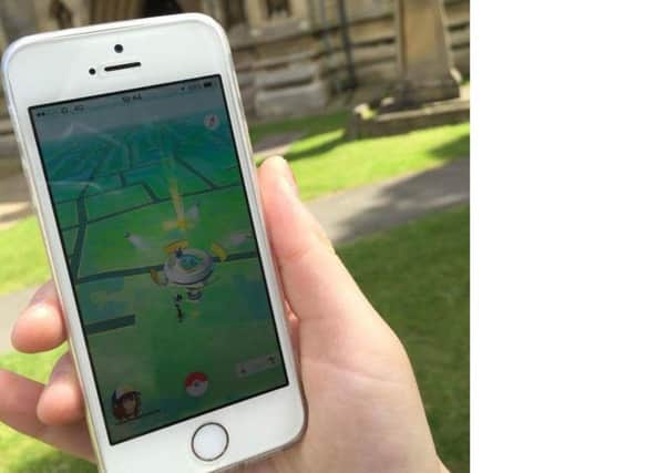 Pokemon are often spotted at churches