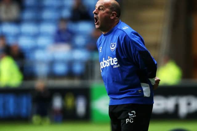 Pompey boss Paul Cook Picture: Joe Pepler