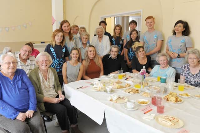 The National Citizen Service tea party Picture: Sarah Standing (161126-1250)