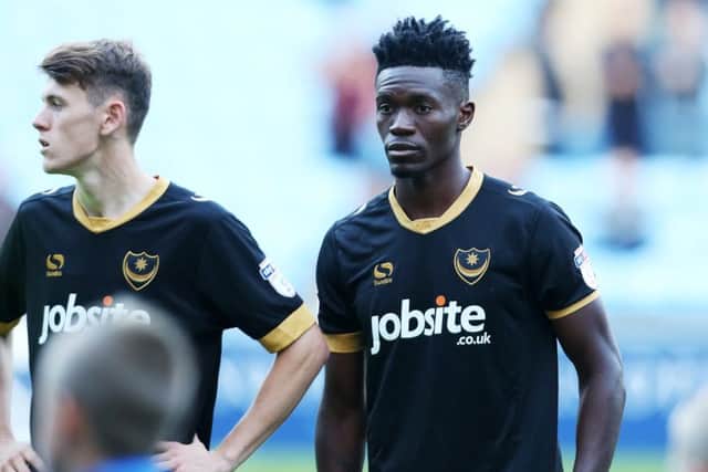 Amine Linganzi, right. Picture: Joe Pepler