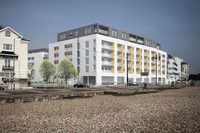 Artist Impression of the finished retirement homes