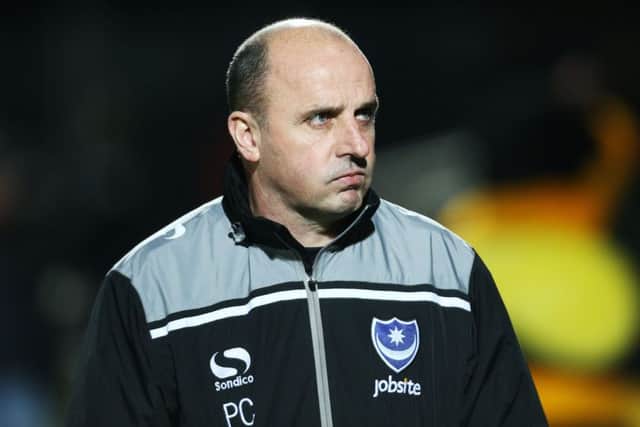 Pompey boss Paul Cook Picture: Joe Pepler