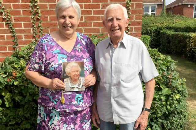 Albert and Jo married in Watford in 1956, and have been together ever since