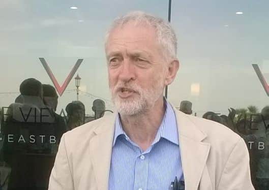 Labour leader Jeremy Corbyn