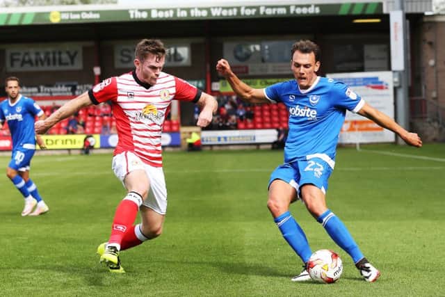 Out-of-favour Kal Naismith was handed a start at left-back in place of the injured Enda Stevens    Picture: Joe Pepler