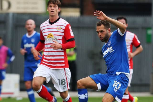 Crewe midfielder Billy Bingham, left      Picture: Joe Pepler