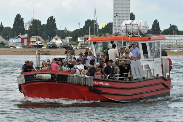 Hayling Ferry on the day of its relaunch earlier this month. Picture Mick Young