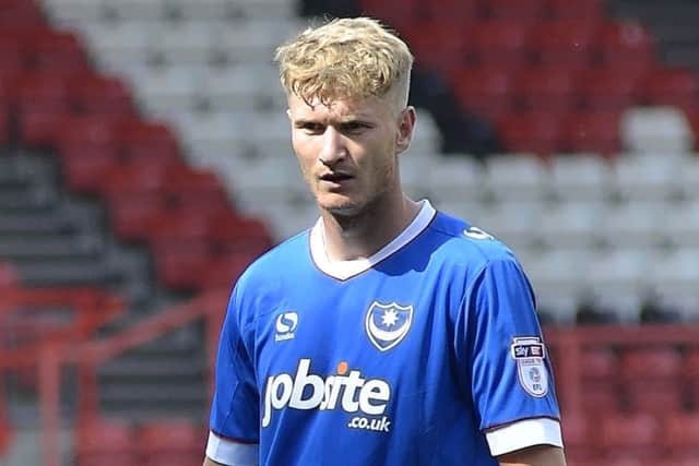 Pompey striker Michael Smith Picture: Neil Marshall