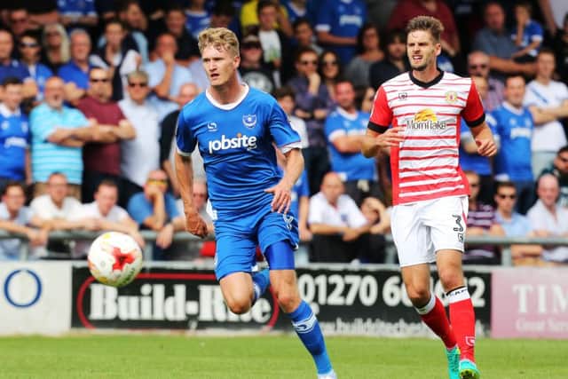 Michael Smith was replaced by Curtis Main in the second half at Gresty Road Picture: Joe Pepler