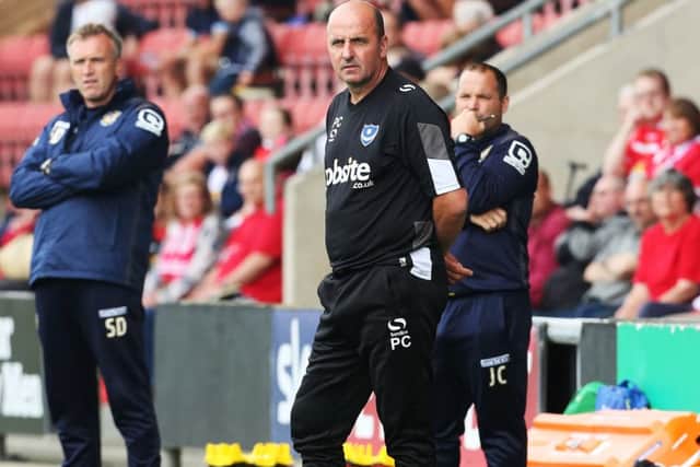 Pompey boss Paul Cook Picture: Joe Pepler