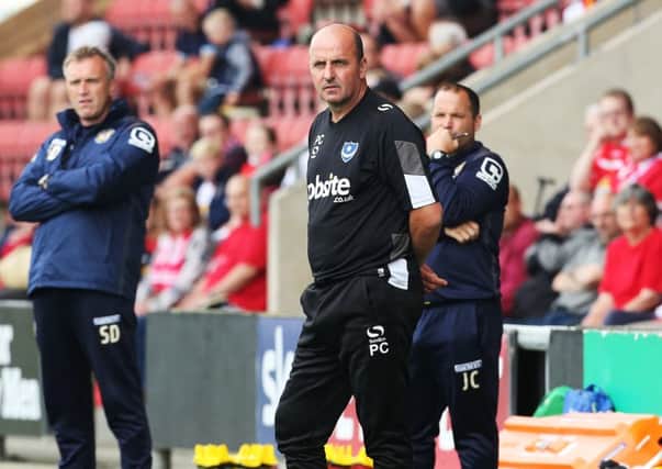 Pompey boss Paul Cook Picture: Joe Pepler