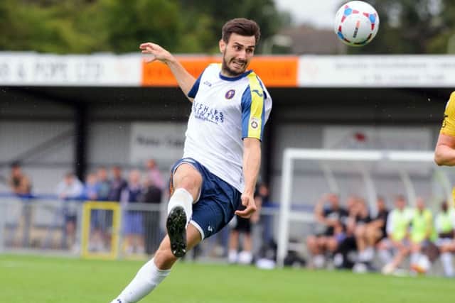 Striker Matt Paterson started against Leiston on Saturday Picture: Allan Hutchings