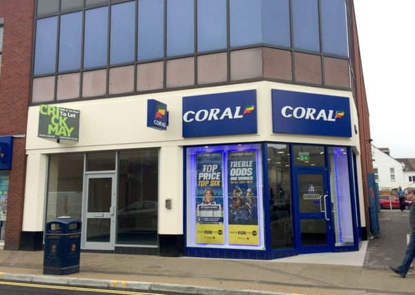 Coral has opened a new bookmakers in London Road, North End