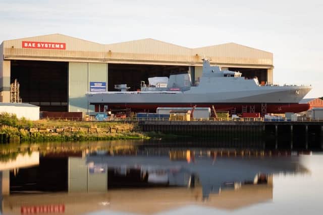 HMS Forth Picture: Iain Dick/BAE Systems