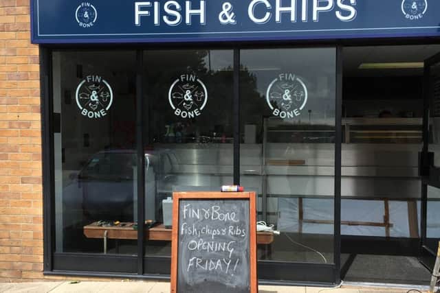 The Fin and Bone chip shop in Lee-on-the-Solent
