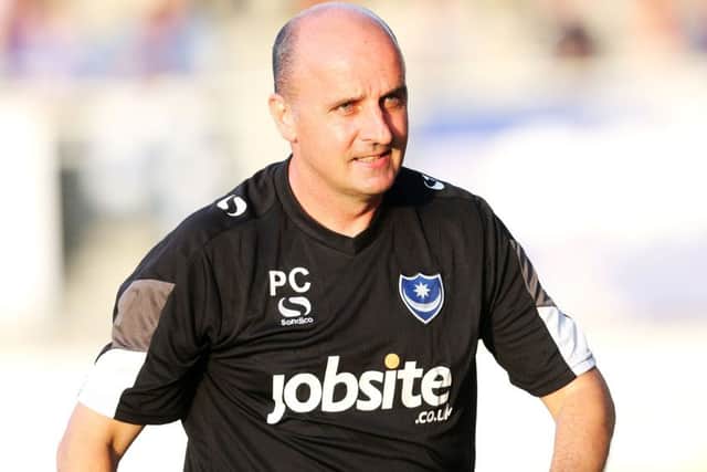 Pompey boss Paul Cook Picture: Joe Pepler