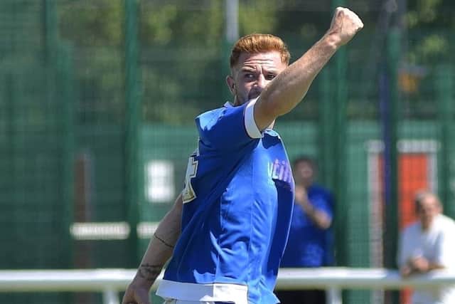 Theo Widdrington scored twice in the second half, along with Matt Mayes, to help Pompey Academy see off Exeter in the Youth Alliance Cup Picture: Neil Marshall