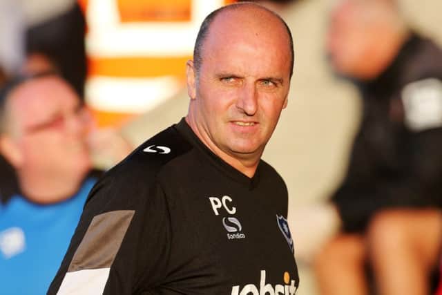 Pompey boss Paul Cook Picture: Joe Pepler