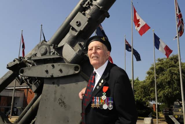 Philip Soper, 96, from Emsworth has been awarded the LÃ©gion d'honneur Picture: Malcolm Wells (160817-2321)
