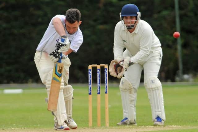 Sarisbury batsman Jack Lovett Picture: Ian Hargreaves