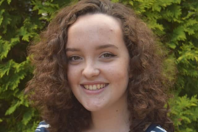 Portsmouth College student Olivia Tookey, 19, overcame a bone marrow transplant to achieve her A-levels.
Picture: Tom Cotterill