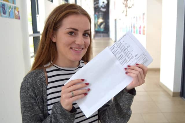 Beth Richardson, 18, at Highbury College
Picture: Tom Cotterill