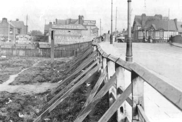 OVER The junction with Festing Road when the East Southsea branch ran under Albert Road
