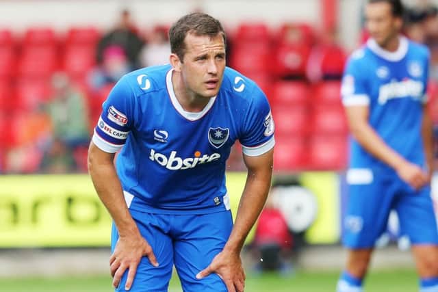 Pompey skipper Michael Doyle Picture: Michael Doyle
