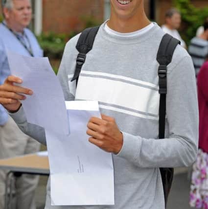 James Campkin, 18, from Fareham at Portsmouth Grammar School Picture: Malcolm Wells (160818-6127)