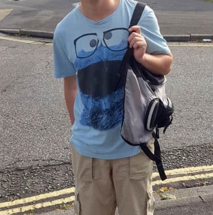 Sam John, at Bay House School in Gosport, was delighted that he got a place to study history at Swansea University
Picture: Will Rooney