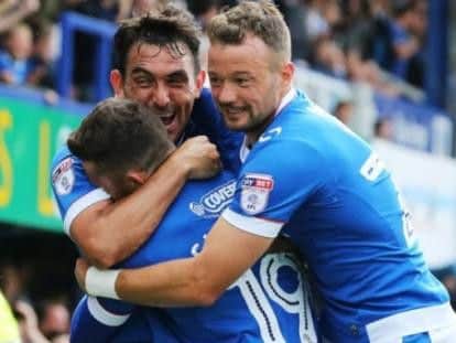 Gary Roberts was Pompey's two-goal hero