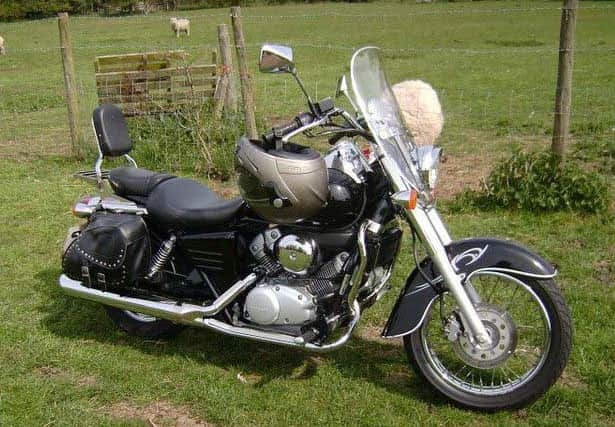 The last motorbike Dave Pitt owned