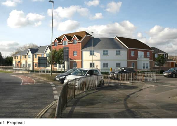 What the flats planned for Station Road in Portchester would look like Picture: ADP Architects
