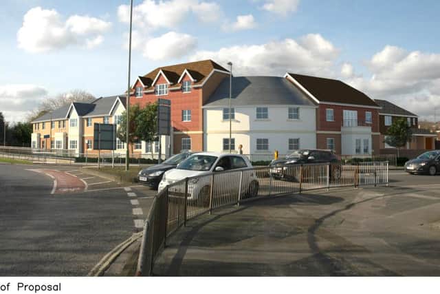 What the flats planned for Station Road in Portchester would look like Picture: ADP Architects
