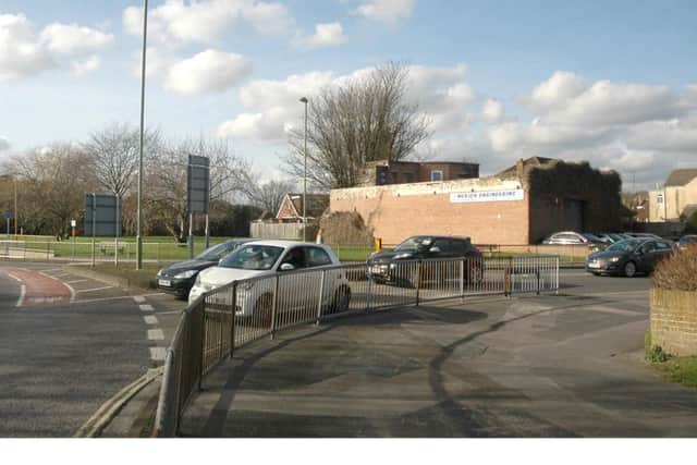 What the site at Station Road in Portchester looks like now Picture: ADP Architects