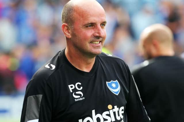 Pompey boss Paul Cook Picture: Joe Pepler