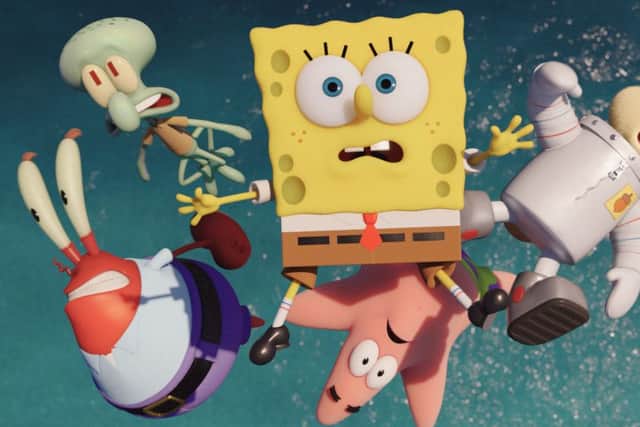 Warren's daughter has learnt how to record Spongebob Squarepants