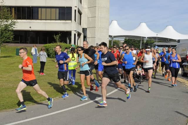 Portsmouth Lakeside parkrun takes place every Saturday come rain or shine