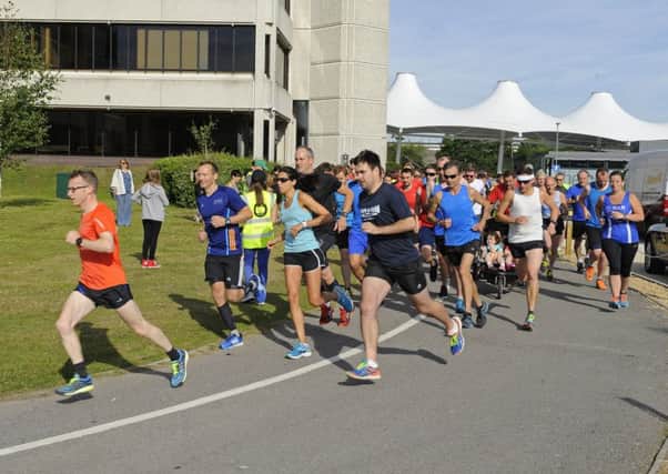 Portsmouth Lakeside parkrun takes place every Saturday come rain or shine
